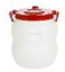 Бочка 50л круглая (белая) 10035105, шт
