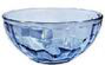 ДЫМЧАТОЕ СТЕКЛО Салатник 13см FANCY DIAMOND 50229 1/6, шт