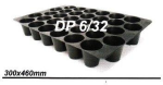 DP 6/32 Рассадные кассеты 300х460 (200 ) ,Кол-во ячеек- 32Размеры ячейки:верх Ø — 60 ммниз Ø — 40 ммвысота — 55 мм