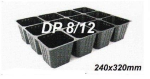DP 8/12 Рассадные кассеты 240х320 (150)DP 8/12 Рассадные кассеты 240х320 (150) ,Кол-во ячеек- 12Размеры ячейки:верх — 76×76ммниз — 55×55 ммвысота —70 мм