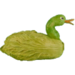 Декор Салатная утка,25х38 см