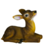Фигура Косуля лежачая,29х36 см