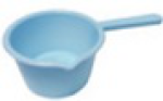 Ковш с ручкой 1л голубой 8012, шт