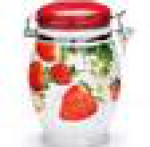Банка для сыпучих 900мл Клубника LR26346 1/24 26346, шт