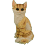 Фигура Кошка сидячая,37х23 см
