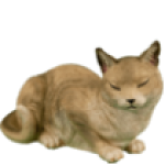 Фигура Кошка спящая,34х21 см