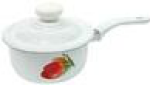 Кастрюля с ручкой эм. 0,6л.цилиндр. 1пл.руч. 1605П/4 (Лысьва) 1/6, шт