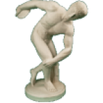 Скульптура Дискобол,65х56 см