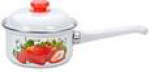 Кастрюля с ручкой эм. 1,0л цилиндр. СОЧНАЯ КЛУБНИКА 1607АП/4 (Лысьва) 1/12, шт