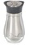 Солонка нержавейка+стекло LH287, шт