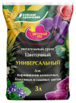 Грунт Цветочный рай Универсальный 3л  БХЗ уп.6