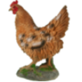 Фигура Курица на камушке,30х33 см