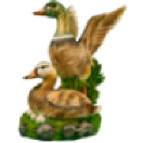 Фигура Утка с утенком большая,42х38 см