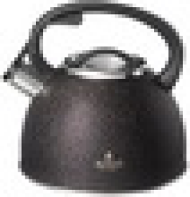 ЧАЙНИК AGNESS СО СВИСТКОМ 2,5 Л, BLACK, ИНДУКЦИОН. ДНО, шт