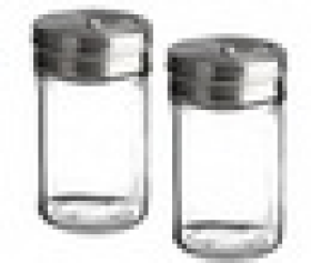 Набор стекл д/специй 2пр ТМ Appetite  N48-4S, шт
