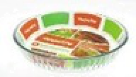Форма стекл круг 26*6см/2,1л PL23 пл23, шт