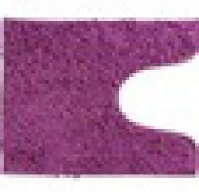 Коврик д/т с вырезом "Макароны" 50*50 Lilac фиолетовый, шт