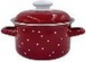 Кастрюля эм. White dots Вишневый 2,0л 1610ап2/8Вш, шт