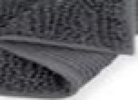 Коврик для в/к "Макароны LUX" 50*80  D.Gray т.серый, шт