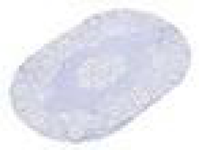 Салфетка Grace Лейс БЕЛАЯ овал  30*46см LO-1008U 96289  1/12/240, шт