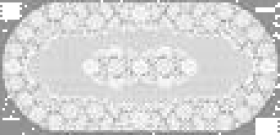Салфетка Grace Лейс БЕЛАЯ овал  40*84см LO-1009U 96316  1/12, шт