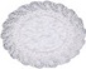 Салфетка Grace Лейс БЕЛЫЙ ПЕРЛАМУТР круг 38*38см LO-1007PU 109331 1/12/600, шт