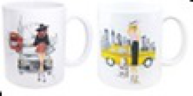 Кружка "Модница" 350 мл MFK20527, шт