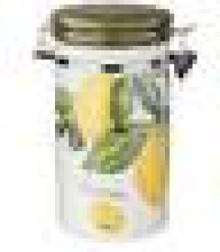 "ЛЕМОН ТРИ" БАНКА ДЛЯ СЫПУЧИХ ПРОДУКТОВ  980МЛ 10*10*18,5СМ  1/18, шт