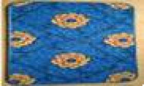 Коврик Люксор Люкс ПРИНТ 50*80см, ворс 3мм, синий (ассорти) 107252, шт