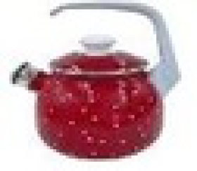 Чайник эм. 2,5л White dots Вишневый 2711ап/8вш, шт