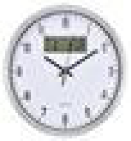 Часы настенные Atlantis  GD-9375 сереб 30,0*30,0*4,1см, шт