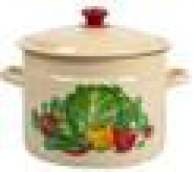 Кастрюля эм. цилиндр.  8,0л  с/д слоновый 41804-202/6сл  1/2 41804-202/6сл, шт