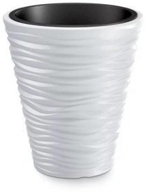 DBSA300-S449 Кашпо SAND - bialy (d - 29,5 h - 33 v - 8/13)