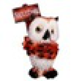 Фигура садовая "Филин с табличкой" гипс (340*200мм) 202, шт