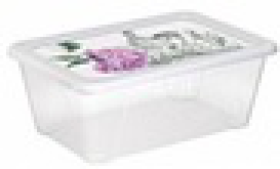 Контейнер прямоугольный 1,65л Toile de Jouy с77354, шт