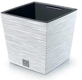 DFS300-S449 Кашпо Furu Square Low-white Длина: 29,5 смШирина: 29,5 смВысота: 29 смОбъем: 19 л