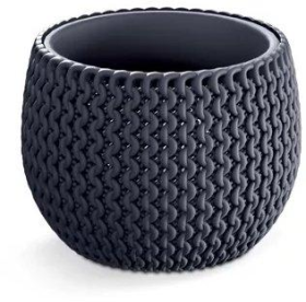 DKSP150-S433 Кашпо SPLOFY BOWL - anthracite Диаметр: 14,4 смВысота: 11 см