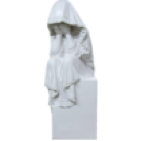 Мемориальные скульптуры Плакальщица,85х30 см