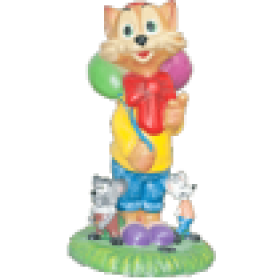 Фигура Кот с мышками,60 х 94 см