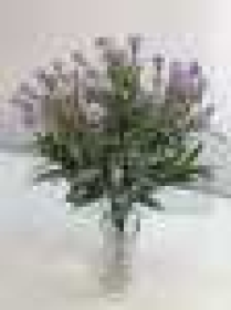 Букет с цветами, пластик, 5 в, 30 гВысота: 33.0 см