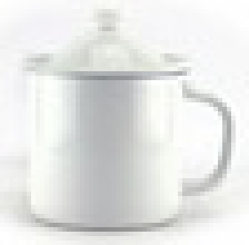 БЕЗ ДЕКОЛИ Кружка эмал 1,0л с/кр без рис 01-0207М, шт