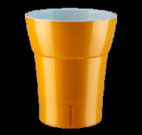 Вазон двойной "DALI-DEA" 2.0 Л., Карамель-Белый