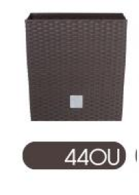 DRTS170L-440U Кашпо pot RATO low - umber Длина: 17 смШирина: 17 смВысота: 17 смОбъем: 4 л
