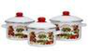 Н-р кастрюль цилиндр. 3пр. "ОРГАНИК" (2,0/3,0/4,0л)  2-3214/4  (Магнитогорск) 1/1, шт