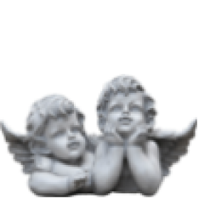 Статуэтка Два ангела задумчивые,44x25 см