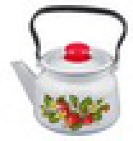Чайник эмал 2,3л с рис белый с2714.3, шт