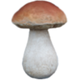 Фигура Боровик красный средний,18х13 см