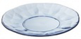 ДЫМЧАТОЕ СТЕКЛО Тарелка стекл 23см плоская FANCY DIAMOND, шт