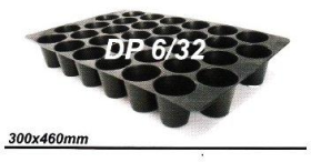 DP 6/32 Рассадные кассеты 300х460 (200 ) ,Кол-во ячеек- 32Размеры ячейки:верх Ø — 60 ммниз Ø — 40 ммвысота — 55 мм