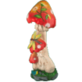 Фигура Гриб с бабочкой,21х50 см